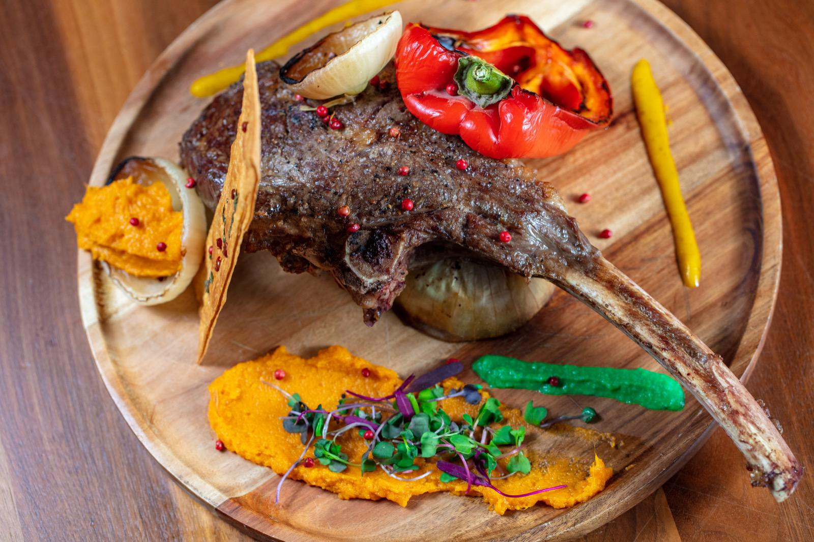 Premium kosher steaks grilled to perfection at Alma Grill & Bar Miami