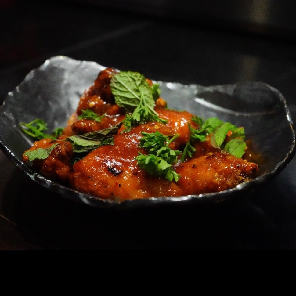 Gourmet kosher appetizers at Alma Grill & Bar restaurant